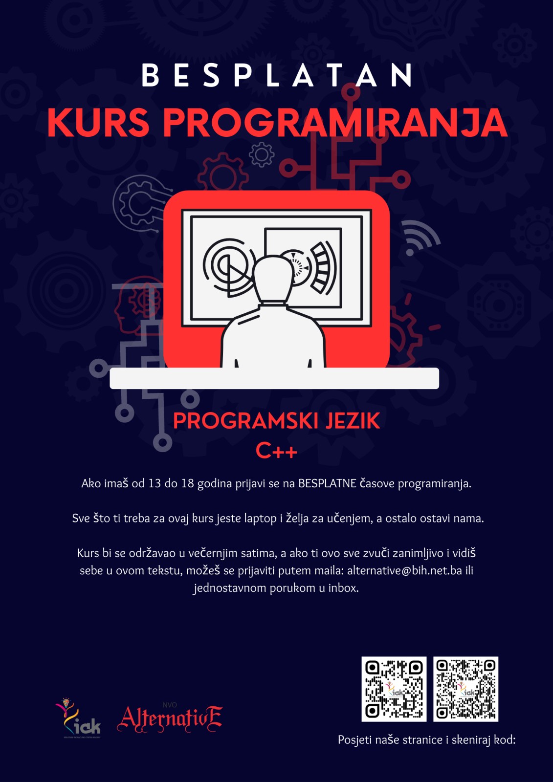 Besplatan Kurs Programiranja Za Djecu I Mlade 7382