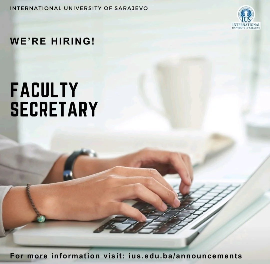 JOB ANNOUNCEMENT for the vacant position of FACULTY SECRETARY 1 (one