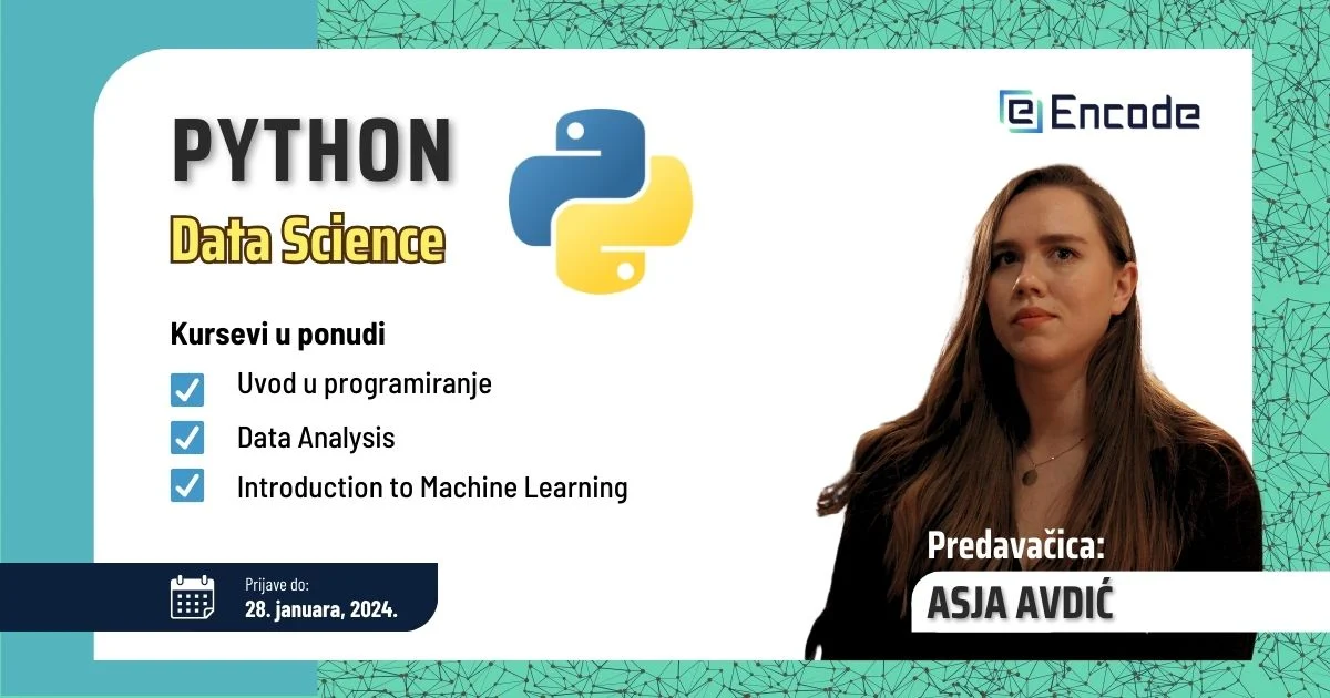 Nauči Data Science kroz Python sa Encode-om!